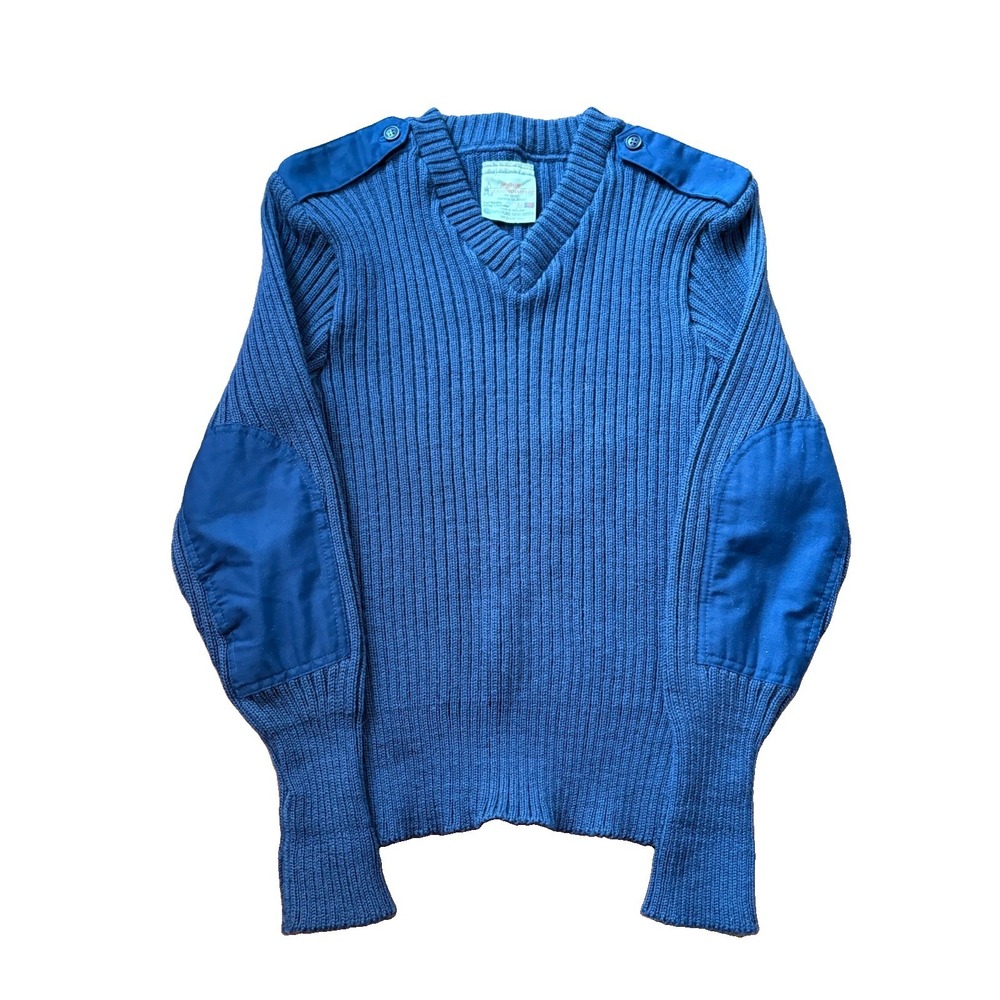 Brigade Quartermasters THE WOOLLY PULLY 38W Sweatshirt Knitted  100% Pure Wool